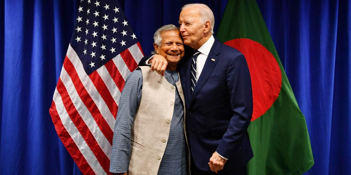 যেকোনো প্রয়োজনে পাশে থাকব, ড. ইউনূসকে বাইডেন