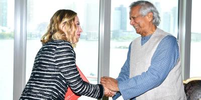 প্রধান উপদেষ্টার সঙ্গে ইতালির প্রধানমন্ত্রীর বৈঠক
