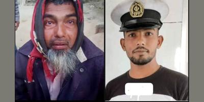 জাহাজে হত্যাকাণ্ডের শিকার ছেলের শোকে বাবার মৃত্যু