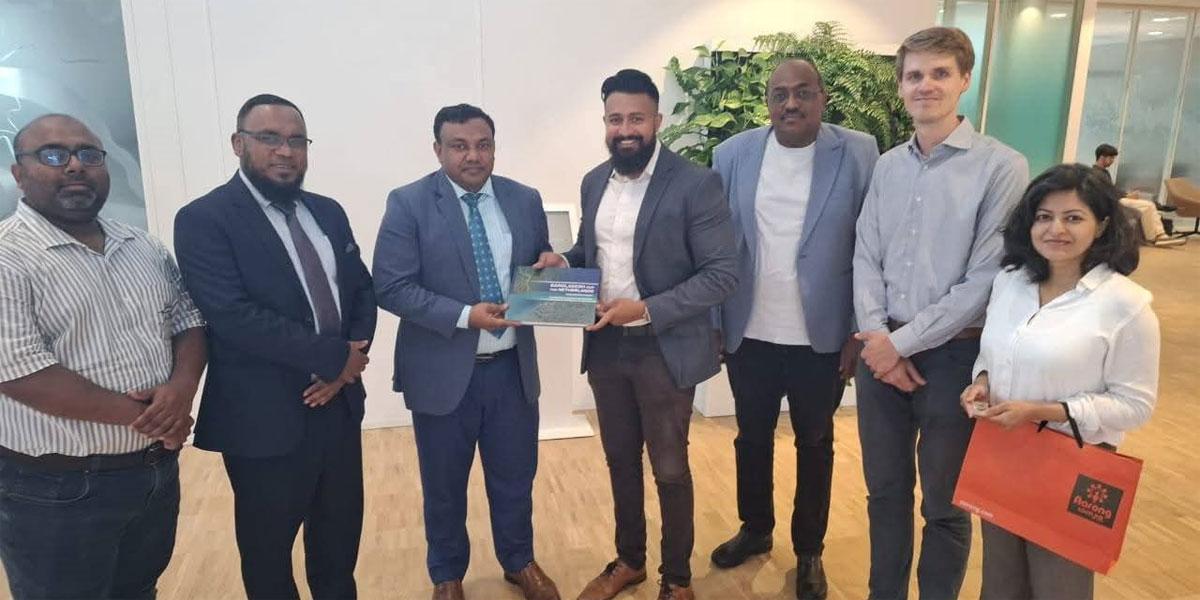 নেদারল্যান্ডসের গবেষকদের সঙ্গে নোবিপ্রবি উপাচার্যের যৌথ সভা