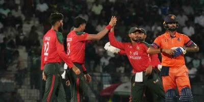 নেদারল‍্যান্ডসকে উড়িয়ে সিরিজ বাংলাদেশের