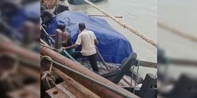 নৌকা উল্টে কর্ণফুলীতে ভেসে গেল ১৮ লাখ টাকার মাছ
