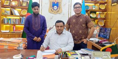 নোবিপ্রবি-কারাবুক বিশ্ববিদ্যালয় সমঝোতা চুক্তি