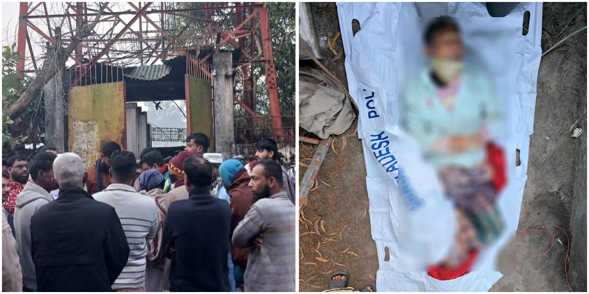 গাজীপুরে বাংলালিংক টাওয়ারের কক্ষে মিলল নিরাপত্তাকর্মীর হাত-পা বাঁধা মরদেহ