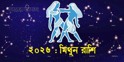 ২০২৬ সাল কেমন যাবে মিথুন রাশির