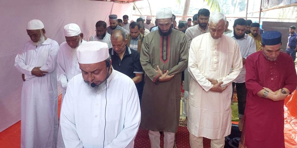 মৌলভীবাজারে সৌদি আরবের সঙ্গে মিল রেখে ঈদুল ফিতরের জামাত