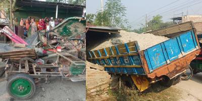 লালপুরে ট্রাক-ইজিবাইক সংঘর্ষে নিহত ৩