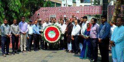 গণহত্যা দিবসে চসিক মেয়রের শ্রদ্ধা