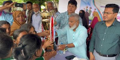সোনারগাঁয় প্রাথমিক বিদ্যালয় গোল্ডকাপ ফুটবল টুর্নামেন্টের ফাইনাল অনুষ্ঠিত