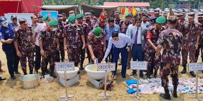 চুয়াডাঙ্গায় ৩ কোটি টাকার মাদক ধ্বংস করল বিজিবি