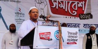 ক্ষমতাপ্রেমীদের মসনদ ভেঙে বঙ্গোপসাগরে ফেলা হবে: চরমোনাই পীর