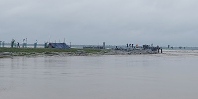 কুড়িগ্রামে পানি কমায় স্বস্তি, ভাঙনের শঙ্কা