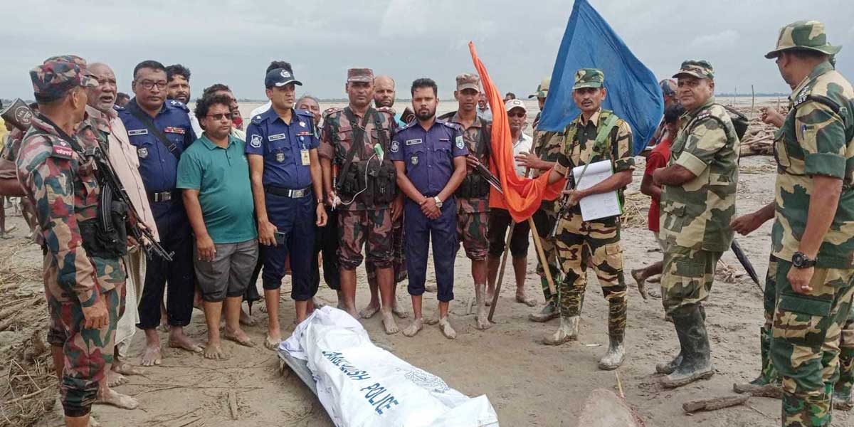 তিস্তায় ভেসে এলো ভারতীয় যুবকের মরদেহ