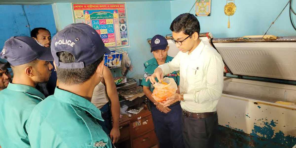 দূষিত পানি ও ক্ষতিকর রঙে আইসক্রিম, লাখ টাকা জরিমানা