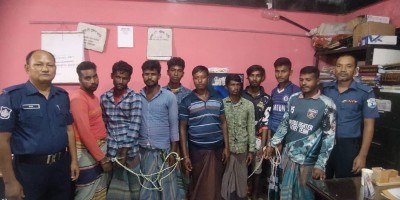 চাঁদপুরে ১০৩ জেলে আটক