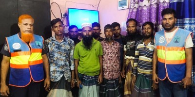 চাঁদপুরে জাল-নৌকাসহ ৭২ জেলে আটক, ১৭ জনের সাজা