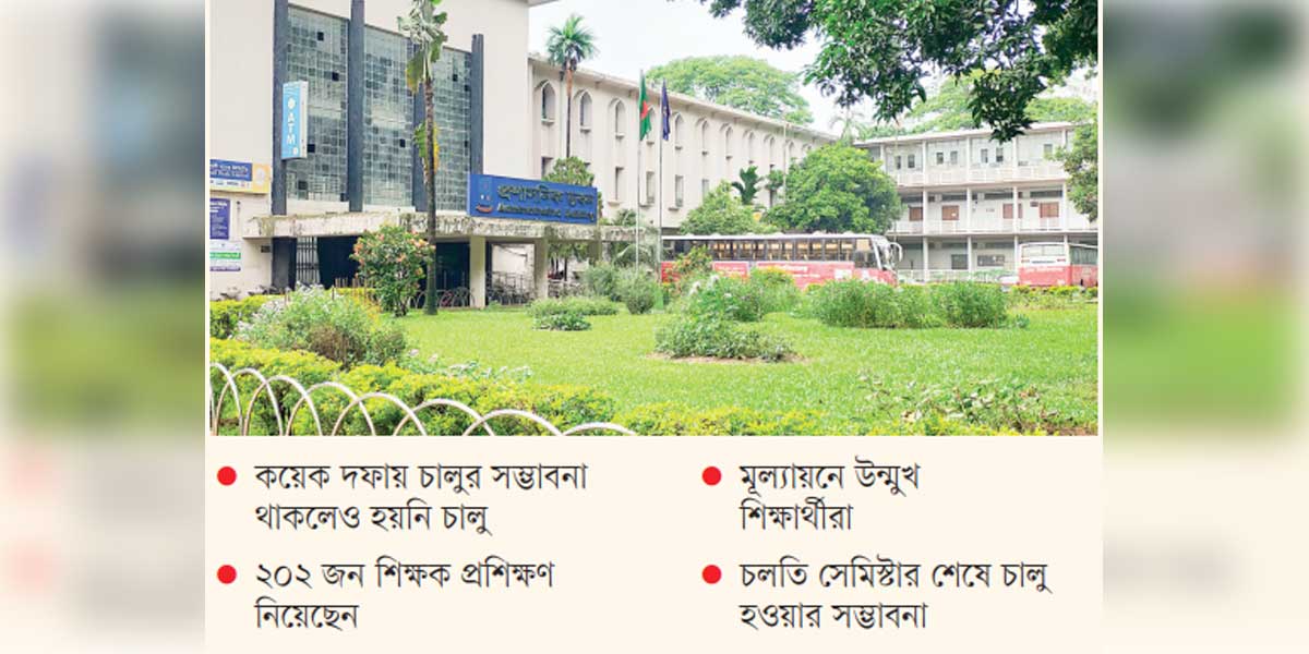 শিক্ষকদের মূল্যায়নের সুযোগ পাচ্ছেন না ঢাবি শিক্ষার্থীরা!