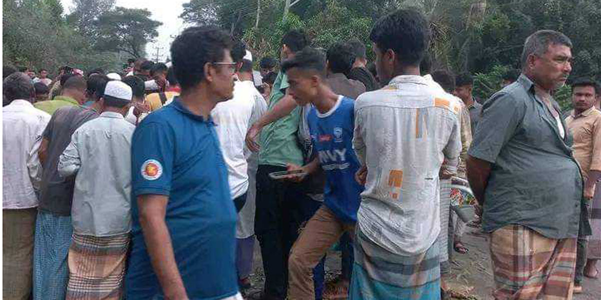 ট্রেন দেখতে এসে বাসচাপায় ভাই-বোন নিহত