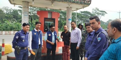 বিচারপতির গাড়িতে তেল কম দিয়ে জরিমানা গুনল ফিলিং স্টেশন
