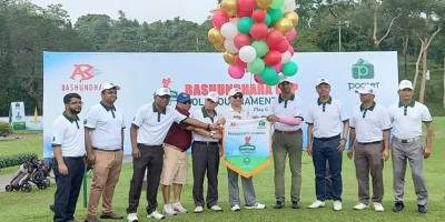 বর্ণিল আয়োজনে চলছে বসুন্ধরা কাপ গলফ টুর্নামেন্ট