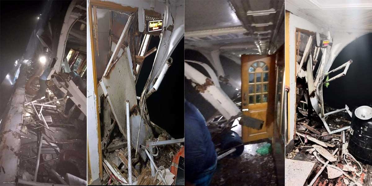 মেঘনায় দুই লঞ্চের সংঘর্ষে নিহত ১
