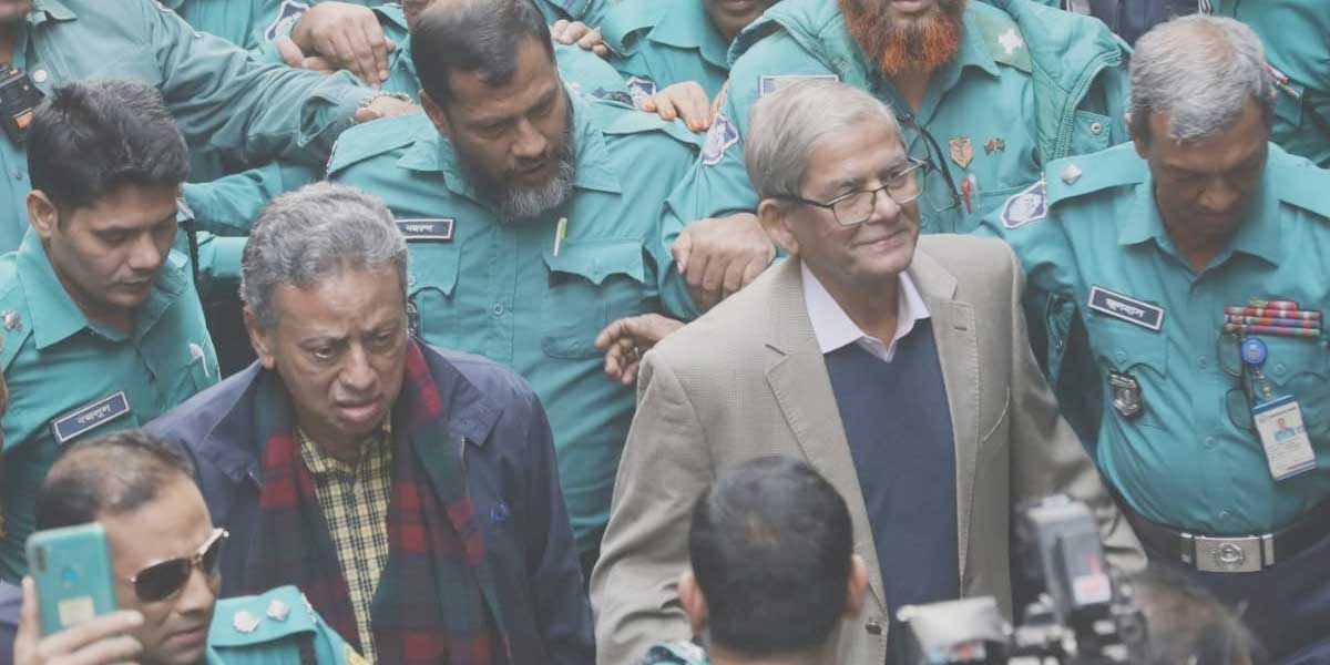 মির্জা ফখরুল ও আমীর খসরুর জামিন নামঞ্জুর, জেলগেটে জিজ্ঞাসাবাদ