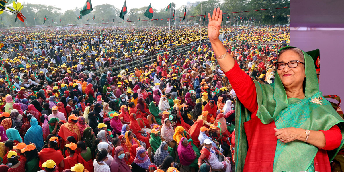 নৌকায় ভোট দিলে বদলে যাওয়া  বাংলাদেশ আরও উন্নত হবে : প্রধানমন্ত্রী