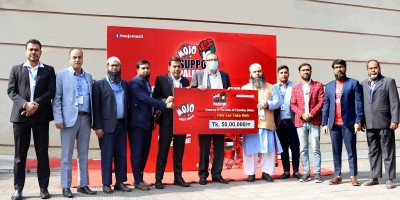 অর্থ সহায়তা দিয়ে ফিলিস্তিনিদের পাশে ‘মোজো’