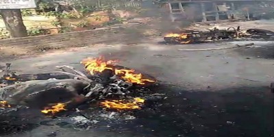 হামলা-মারপিটে আহত ৬০, ক্যাম্পে আগুন