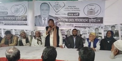 সবাই নৌকার কথা বলছে, তবুও মাঠে আছি : শাহজাহান ভূঁইয়া