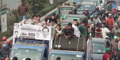 নির্বাচনি প্রচারে শিশুদের ব্যবহার
