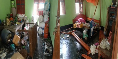 ঝিনাইদহে বাড়িঘরে হামলা ভাঙচুর লুটপাট, আহত ৫০