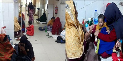 সিরাজগঞ্জের হাসপাতালগুলোয় শিশু রোগী বেড়েছে