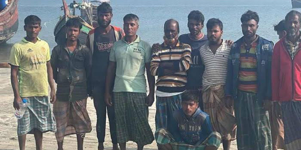 বাড়ি ফিরলেন সাগরে নিখোঁজ সেই ১৫ জেলে