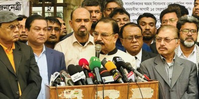 পুলিশ দিয়ে জনগণকে বেশিদিন দমিয়ে রাখা যাবে না : গয়েশ্বর