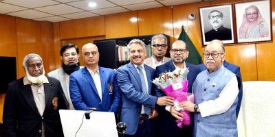 শিল্পমন্ত্রীর সঙ্গে টেরি টাওয়েল ও লিনেন অ্যাসোসিয়েশনের নেতৃবৃন্দের সাক্ষাৎ