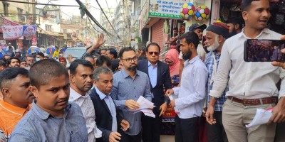 রূপনগরে বিএনপির লিফলেট বিতরণ