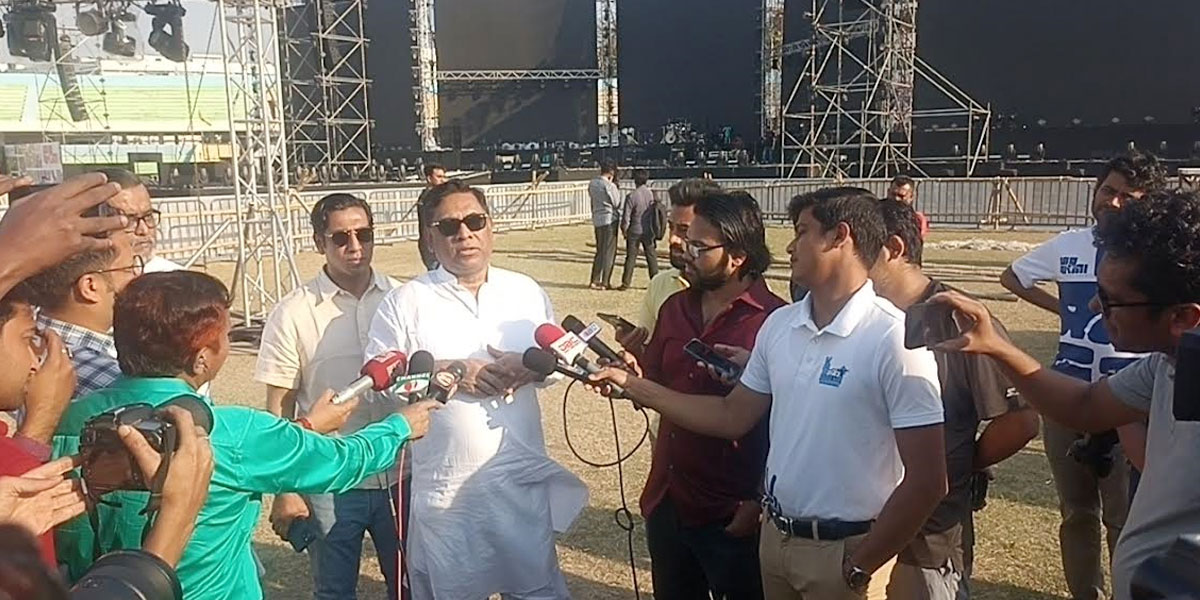 চট্টগ্রামে জয় বাংলা কনসার্ট বৃহস্পতিবার, অর্ধলাখ জনসমাগমের আশা