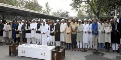 সংসদ সদস্য বীর মুক্তিযোদ্ধা আব্দুল হাইয়ের জানাজা সম্পন্ন