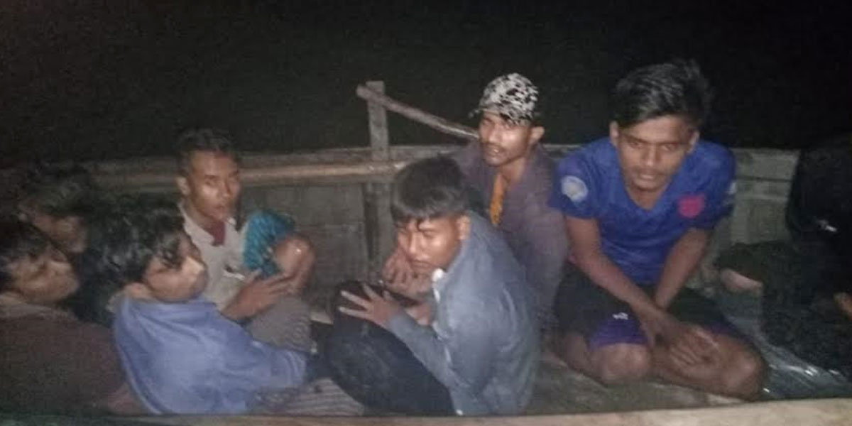 সীমান্তে অনুপ্রবেশকারী রোহিঙ্গাদের প্রতিহত করল বিজিবি
