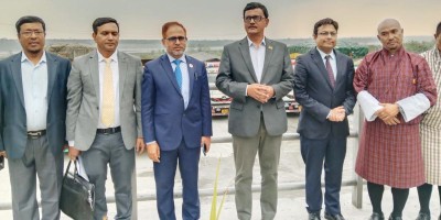 নৌপরিবহন প্রতিমন্ত্রীর ‘ভুটানের পাসাখা স্থলবন্দর’ পরিদর্শন