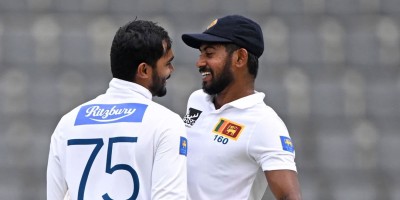 টেস্টে তৃতীয় জুটি হিসেবে দুই ইনিংসেই  শতক হাকাঁলেন ধনাঞ্জয়া-কামিন্দু