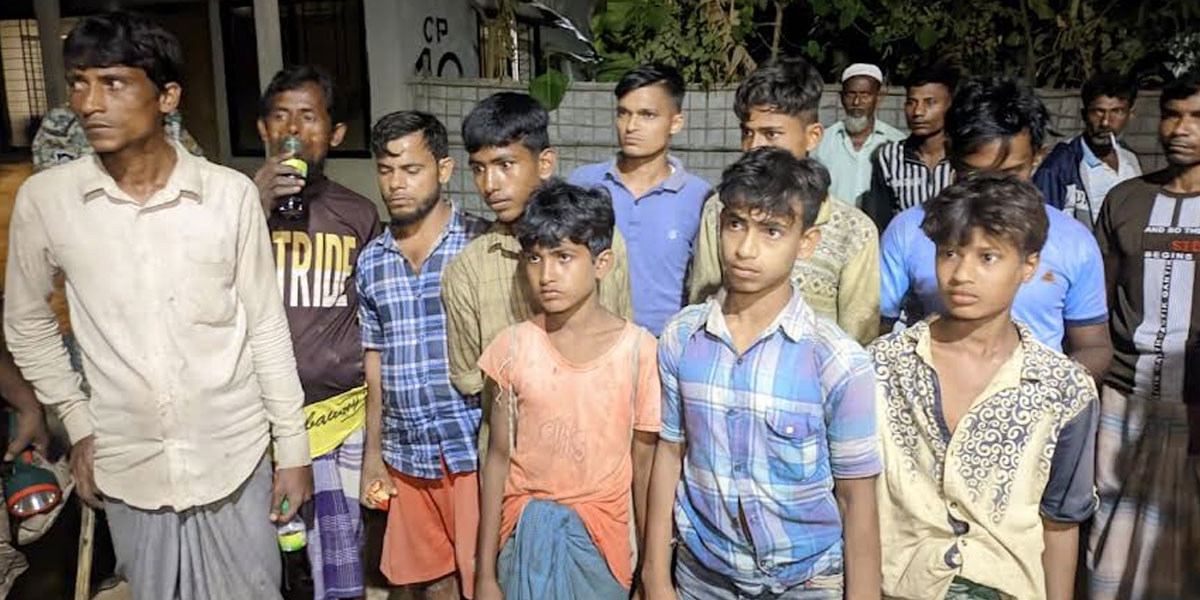 টেকনাফে মুক্তিপণ দিয়ে ফিরলেন ১০ জন