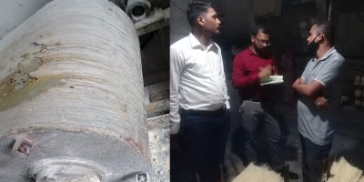 অপরিচ্ছন্ন পরিবেশে সেমাই তৈরি, লাখ টাকা জরিমানা