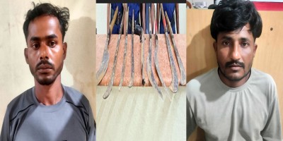 টেকনাফে ১০ কৃষক অপহরণের ঘটনায় অস্ত্রসহ আটক ২