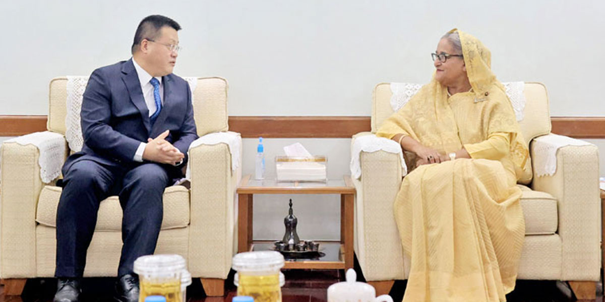 দক্ষিণাঞ্চলের উন্নয়নে চীনের সহযোগিতা চাইলেন প্রধানমন্ত্রী