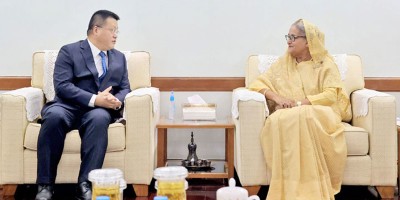 দক্ষিণাঞ্চলের উন্নয়নে চীনের সহযোগিতা চাইলেন প্রধানমন্ত্রী