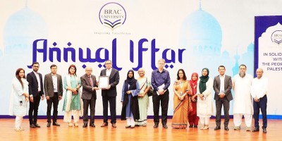 ফিলিস্তিনের জন্য ৩৭ লাখ টাকা দিল ব্র্যাক ইউনিভার্সিটির শিক্ষক-কর্মীরা
