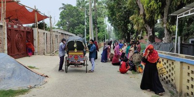 রাজবাড়ীতে জাকাত নিতে গিয়ে নারীর মৃত্যু