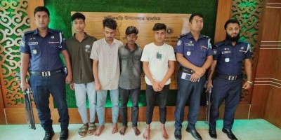 ফটিকছড়িতে কিশোর গ্যাংয়ের ৪ সদস্যকে কারাদণ্ড